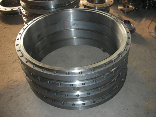 The large flange