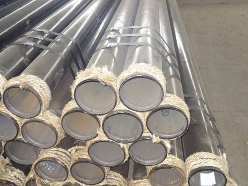 Groove seamless steel pipe