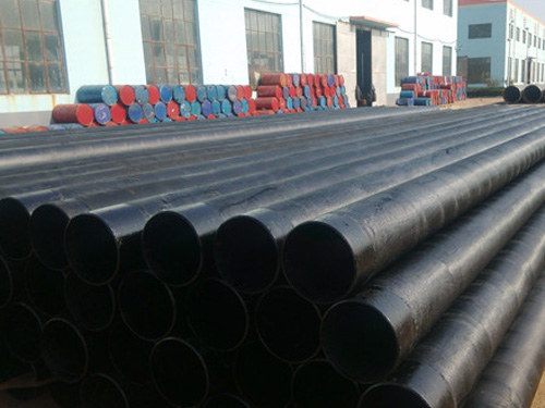 Epoxy coal tar anticorrosive steel pipe